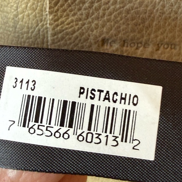 NWOT Latico Rudi Tote, pistachio color is darker, see pic 3 for real color - Picture 3 of 12